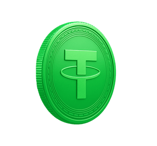 Decorative element from a widget for cryptocurrency price analytics